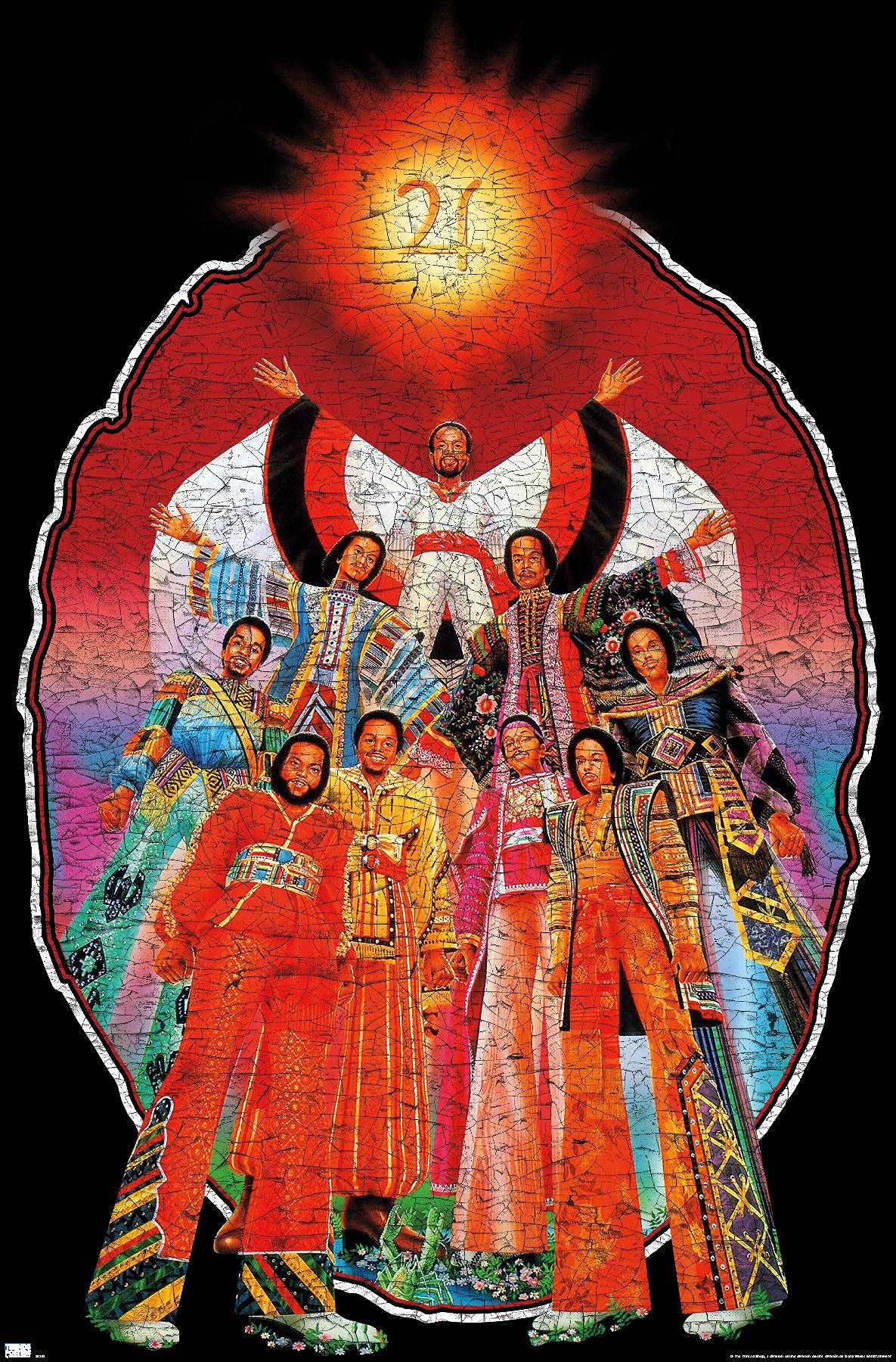 Earth, Wind and Fire live tour poster 2026 & 2027